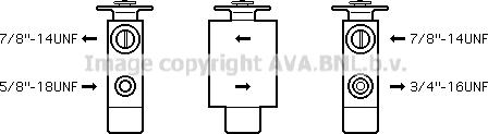 Prasco MS1101 - Розширювальний клапан, кондиціонер autozip.com.ua