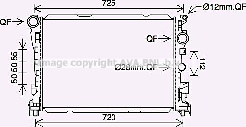 Prasco MS2691 - Радіатор, охолодження двигуна autozip.com.ua