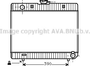 Prasco MS2103 - Радіатор, охолодження двигуна autozip.com.ua