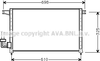 Prasco MT5092 - Конденсатор, кондиціонер autozip.com.ua