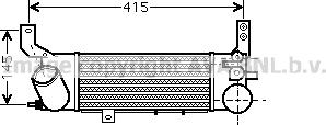 Prasco MZ4187 - Интеркулер autozip.com.ua