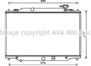 Prasco MZ2270 - Радіатор, охолодження двигуна autozip.com.ua