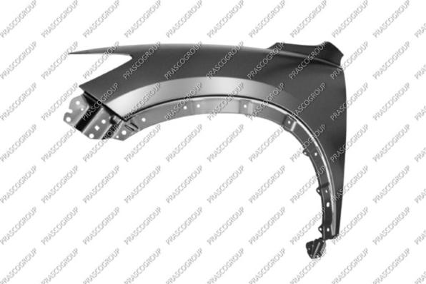 Prasco MZ7023004 - Крило autozip.com.ua