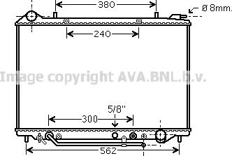 Prasco OL2405 - Радіатор, охолодження двигуна autozip.com.ua