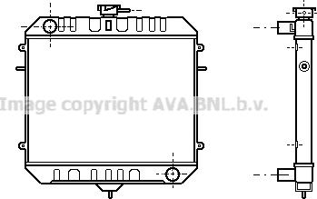 Prasco OL2081 - Радіатор, охолодження двигуна autozip.com.ua