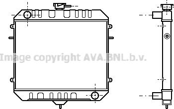 Prasco OL2034 - Радіатор, охолодження двигуна autozip.com.ua