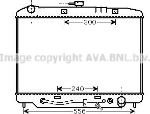 Prasco OL2180 - Радіатор, охолодження двигуна autozip.com.ua