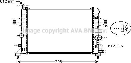 Prasco OL2363 - Радіатор, охолодження двигуна autozip.com.ua