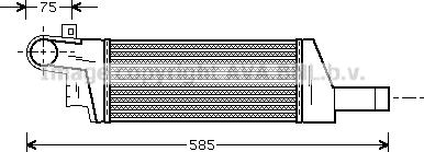 Prasco OLA4322 - Интеркулер autozip.com.ua