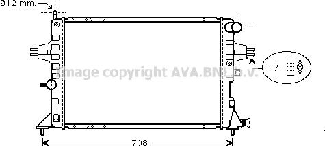 Prasco OLA2293 - Радіатор, охолодження двигуна autozip.com.ua