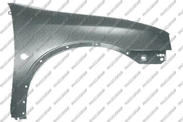 Prasco OP0283013 - Крило autozip.com.ua