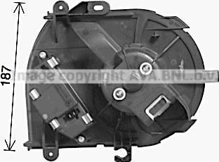 Prasco PE8560 - Електродвигун, вентиляція салону autozip.com.ua