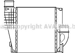 Prasco PEA4385 - Интеркулер autozip.com.ua