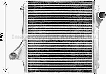 Prasco RE4142 - Интеркулер autozip.com.ua