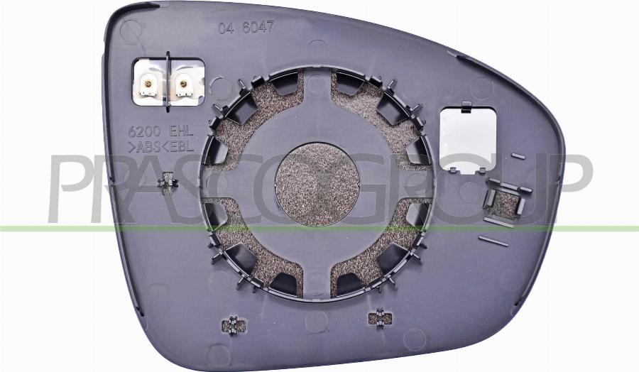 Prasco RN7047504 - Дзеркальне скло, зовнішнє дзеркало autozip.com.ua