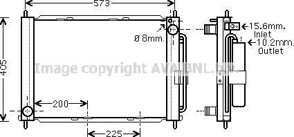 Prasco RTM499 - Модуль охолодження autozip.com.ua