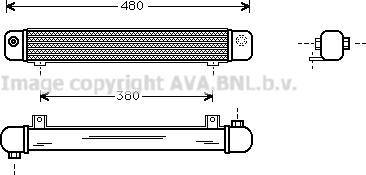 Prasco SB3018 - Масляний радіатор, автоматична коробка передач autozip.com.ua