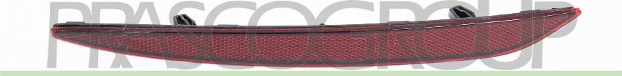 Prasco TS3004354 - Відбивач, гальмо / габаритний вогонь autozip.com.ua