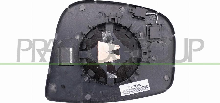 Prasco TY9447513 - Дзеркальне скло, зовнішнє дзеркало autozip.com.ua