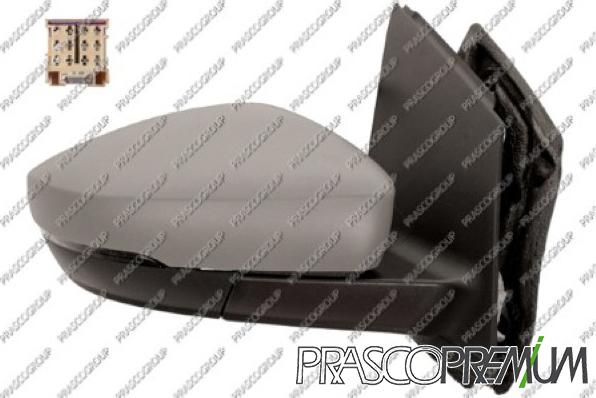 Prasco VG0237123P - Зовнішнє дзеркало autozip.com.ua