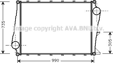 Prasco VL4021 - Інтеркулер autozip.com.ua