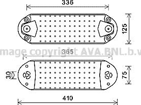 Prasco VL3075 - Масляний радіатор, рухове масло autozip.com.ua