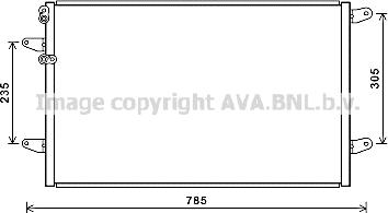 Prasco VN5379 - Конденсатор, кондиціонер autozip.com.ua