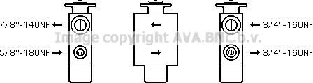 Prasco VN1101 - Розширювальний клапан, кондиціонер autozip.com.ua