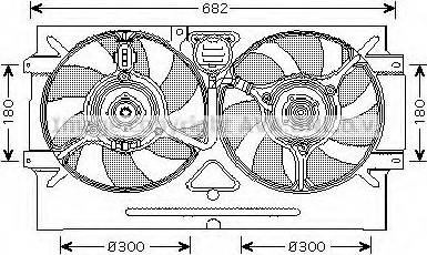 Prasco VW7518 - Вентилятор, охолодження двигуна autozip.com.ua