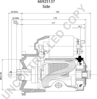 Prestolite Electric 66925137 - Стартер autozip.com.ua