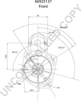 Prestolite Electric 66925137 - Стартер autozip.com.ua