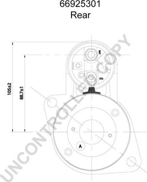 Prestolite Electric 66925301 - Стартер autozip.com.ua