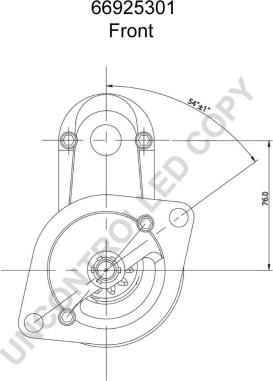 Prestolite Electric 66925301 - Стартер autozip.com.ua