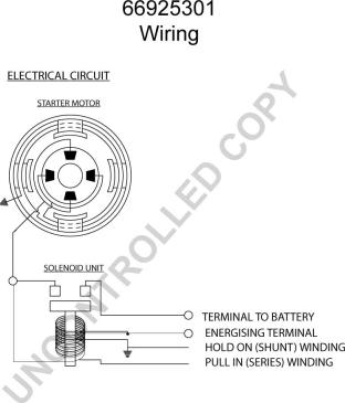 Prestolite Electric 66925301 - Стартер autozip.com.ua