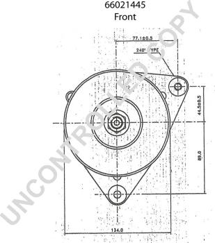 Prestolite Electric 66021445 - Генератор autozip.com.ua