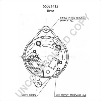 Prestolite Electric 66021413 - Генератор autozip.com.ua