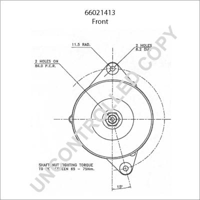 Prestolite Electric 66021413 - Генератор autozip.com.ua