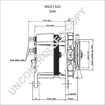 Prestolite Electric 66021426 - Генератор autozip.com.ua