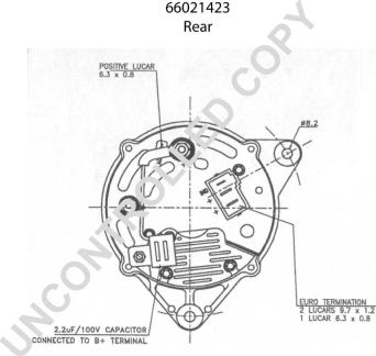 Prestolite Electric 66021423 - Генератор autozip.com.ua