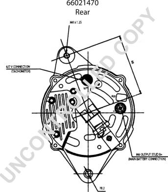 Prestolite Electric 66021470 - Генератор autozip.com.ua