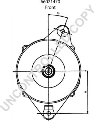 Prestolite Electric 66021470 - Генератор autozip.com.ua