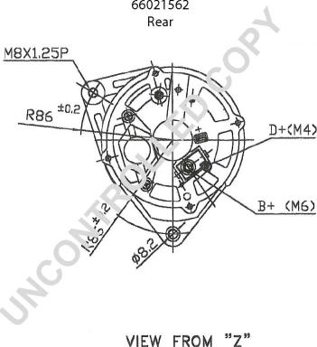 Prestolite Electric 66021562 - Генератор autozip.com.ua