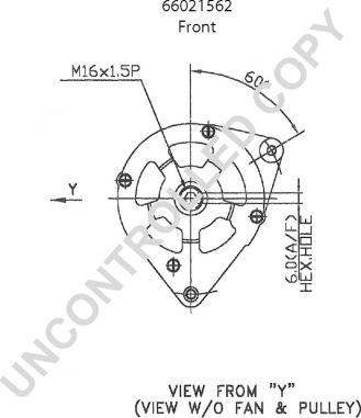 Prestolite Electric 66021562 - Генератор autozip.com.ua