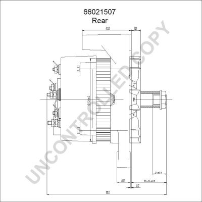 Prestolite Electric 66021507 - Генератор autozip.com.ua