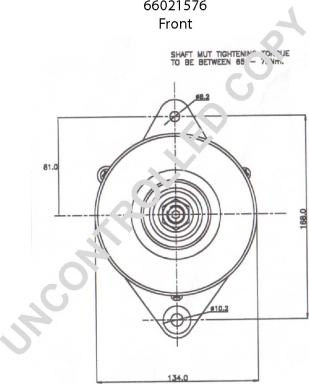 Prestolite Electric 66021576 - Генератор autozip.com.ua