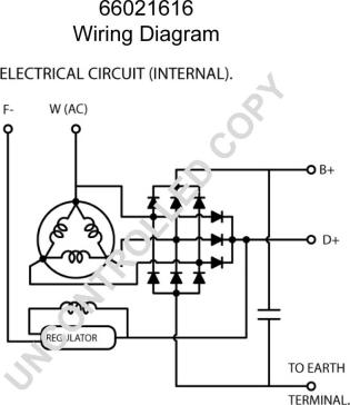 Prestolite Electric 66021616 - Генератор autozip.com.ua