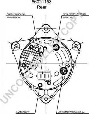 Prestolite Electric 66021153B - Генератор autozip.com.ua