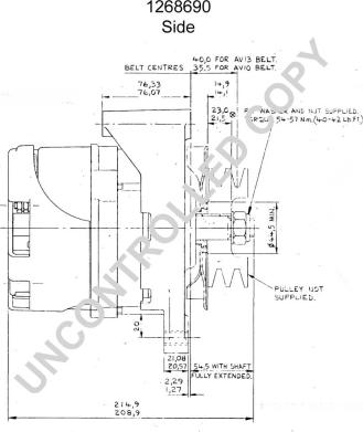 Prestolite Electric 1268690 - Генератор autozip.com.ua