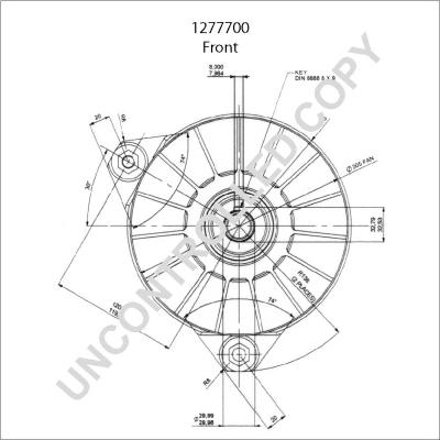 Prestolite Electric 1277700 - Генератор autozip.com.ua