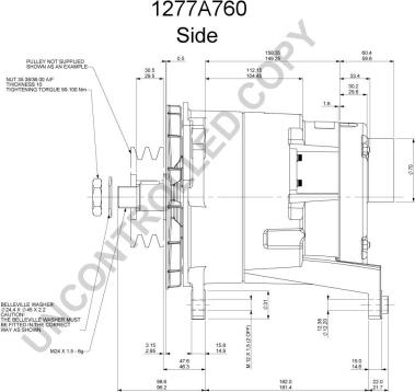 Prestolite Electric 1277A760 - Генератор autozip.com.ua